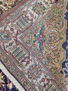 Grand Tapis Tabriz fait main n°11229_295×204