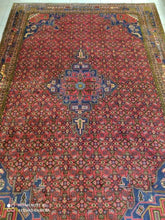 Charger l&#39;image dans la galerie, Grand Tapis Bidjard noué main n°14961_297×206
