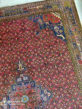 Charger l&#39;image dans la galerie, Grand Tapis Bidjard noué main n°14961_297×206
