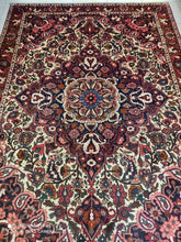 Charger l&#39;image dans la galerie, Grand Tapis Saman noué main n°7790_297×208
