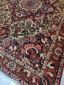 Grand Tapis Saman noué main n°7790_297×208