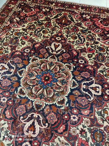 Grand Tapis Saman noué main n°7790_297×208