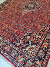 Charger l'image dans la galerie, GRAND Tapis Bidjard fait main n°11894_300×196
