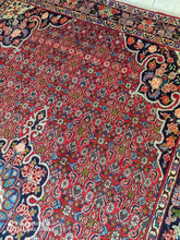 Charger l'image dans la galerie, GRAND Tapis Bidjard fait main n°11894_300×196
