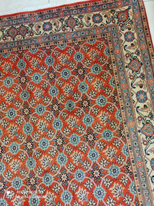 Grand Tapis Varamine noué main n°15160_300×199