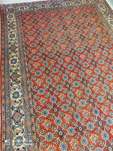 Grand Tapis Varamine noué main n°15160_300×199