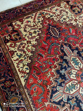 Charger l&#39;image dans la galerie, Grand Tapis Hériz noué main n°14141_300×207
