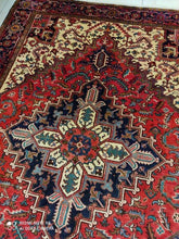 Charger l&#39;image dans la galerie, Grand Tapis Hériz noué main n°14141_300×207
