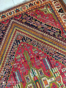 Grand Tapis Ghachghai noué main n°17499_300×214