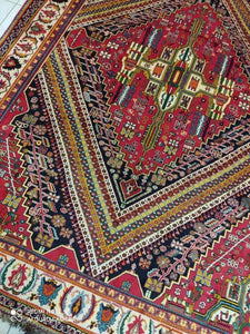 Grand Tapis Ghachghai noué main n°17499_300×214