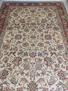 Grand Tapis Sarouk tissé main n°17399_302×200