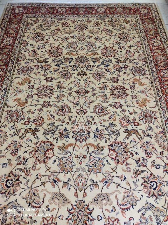 Grand Tapis Sarouk tissé main n°17399_302×200