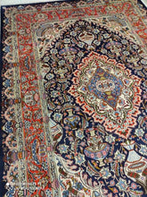 Charger l'image dans la galerie, Grand Tapis Kachmar noué main n°12287_302×200
