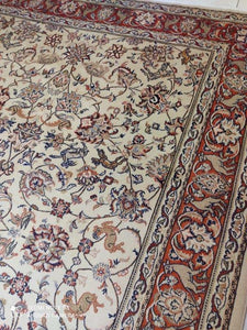Grand Tapis Sarouk tissé main n°17399_302×200