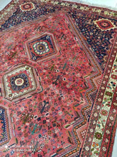 Charger l'image dans la galerie, Grand Tapis Ghachgai fait main n°18473_302×203

