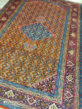 Charger l&#39;image dans la galerie, Grand Tapis Antique Bidjard tissé main n°9840_302×205
