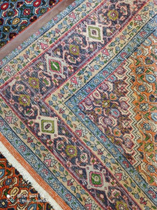 Grand Tapis Antique Bidjard tissé main n°9840_302×205