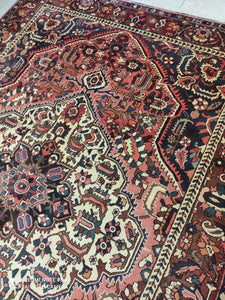 Grand Tapis Saman noué main n°3643_302×214