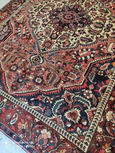 Grand Tapis Saman noué main n°3643_302×214