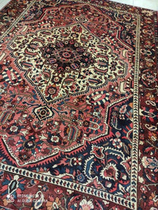 Grand Tapis Saman noué main n°3643_302×214