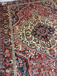 Grand Tapis Saman noué main n°3643_302×214