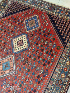 Grand Tapis Yalameh noué main n°12281_303×202