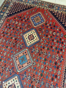 Grand Tapis Yalameh noué main n°12281_303×202