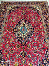 Charger l&#39;image dans la galerie, Grand Tapis Kachan fait main n°17916_305×200
