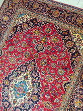 Charger l&#39;image dans la galerie, Grand Tapis Kachan fait main n°17916_305×200
