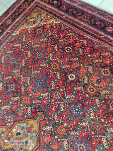 Grand Tapis Antique Hosseinabad tissé main n°11139_305×210