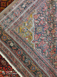 Grand Tapis Antique Hosseinabad tissé main n°11139_305×210