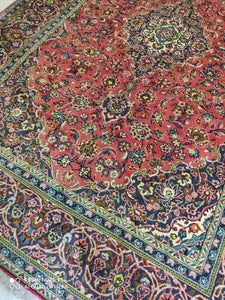 Grand Tapis Kachan fait main n°11916_305×214