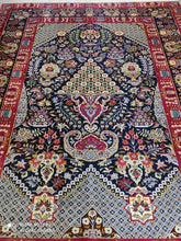 Charger l&#39;image dans la galerie, Grand Tapis Yazd fait main n°15937_305×230
