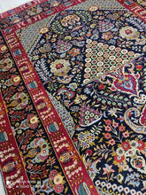 Charger l&#39;image dans la galerie, Grand Tapis Yazd fait main n°15937_305×230
