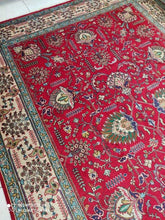 Charger l&#39;image dans la galerie, Grand Tapis Tabriz tissé main n°12970_309×220
