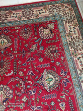 Charger l&#39;image dans la galerie, Grand Tapis Tabriz tissé main n°12970_309×220
