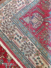 Charger l&#39;image dans la galerie, Grand Tapis Tabriz tissé main n°12970_309×220
