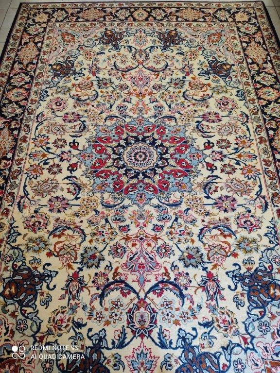 GRAND TAPIS Ispahan fait main n°13026_316×212