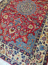 Charger l'image dans la galerie, GRAND TAPIS Nadjafabad tissé main n°13677_320×204
