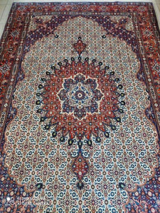 Grand Tapis Moud tissé main n°2587_327×213