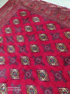 Grand Tapis Torkaman noué main n°15756_340×254