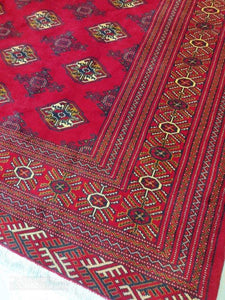 Grand Tapis Torkaman noué main n°15756_340×254