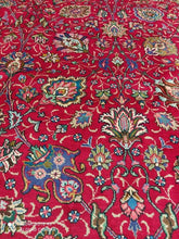 Charger l'image dans la galerie, Grand Tapis Tabriz fait main n°13655_344×310
