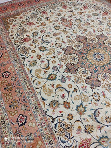 Grand Tapis Tabriz fait main n°151779_345×252