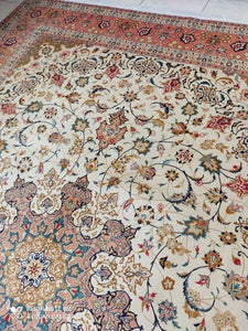 Grand Tapis Tabriz fait main n°151779_345×252