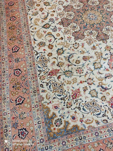 Grand Tapis Tabriz fait main n°151779_345×252