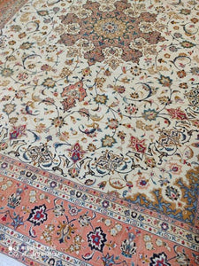 Grand Tapis Tabriz fait main n°151779_345×252