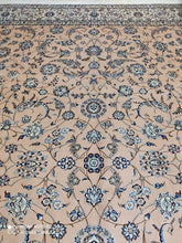 Charger l&#39;image dans la galerie, Grand Tapis Chichla Nain tissé main n°16000_350×254
