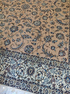 Grand Tapis Chichla Nain tissé main n°16000_350×254