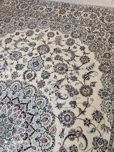 Grand Tapis Nain Chichla Habibian tissé main n°18386_354×254